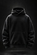 Monolith heavyweight hoodie in black